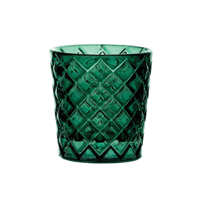 Criss Cross Green Nightlight Holder