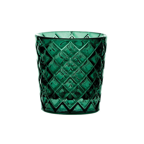 Criss Cross Green Nightlight Holder