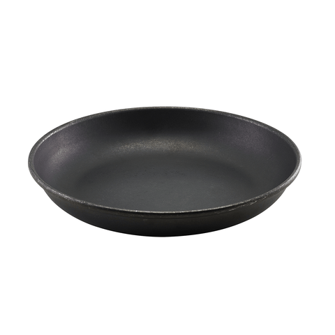 GenWare Black Vintage Steel Coupe Plate 20cm - Pack 1