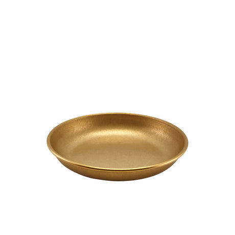 GenWare Gold Vintage Steel Coupe Plate 20cm