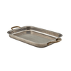 GenWare Vintage Steel Deep Tray 33 x 23.5cm - Pack 3