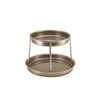 GenWare Two Tier Vintage Steel Seafood Stand