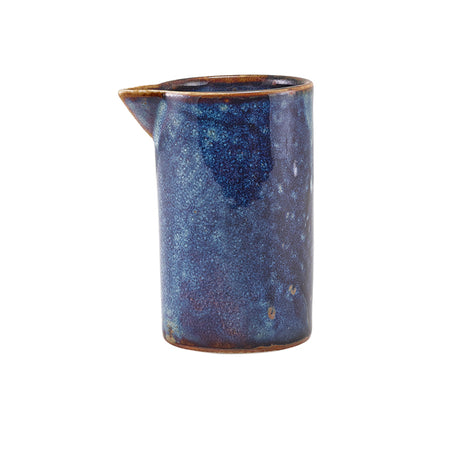 Terra Porcelain Aqua Blue Straight Sided Jug 18cl/ 6.3oz