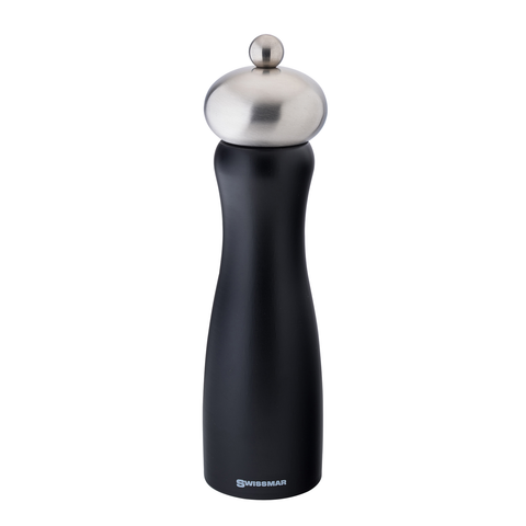 Belle Black Matte Pepper Mill 8" (20cm)