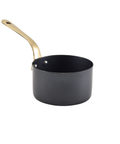 GenWare Black Vintage Steel Mini Sauce Pan 9 x 5.25cm - Pack 6