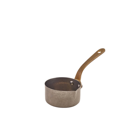 GenWare Vintage Steel Mini Sauce Pan With Lip 7 x 3.75cm