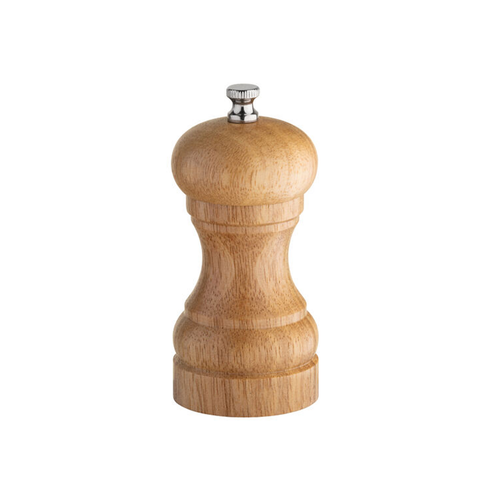 Light Wood Salt/Pepper Grinder 4" (10cm)