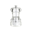 Clear Acrylic Salt/Pepper Grinder 4" (10cm)