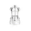 Clear Acrylic Salt/Pepper Grinder 4" (10cm)