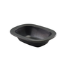 GenWare Black Vintage Steel Pie Dish 16cm - Pack 12