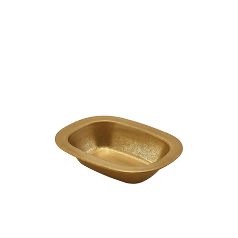 GenWare Gold Vintage Steel Pie Dish 16cm