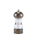 GenWare Gun Metal & Acrylic Salt/ Pepper Grinder 14cm