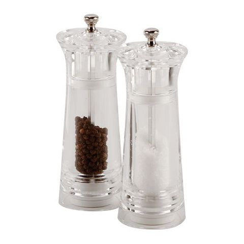 Salt/Pepper Mill Acrylic 6" Ceramic Grinder