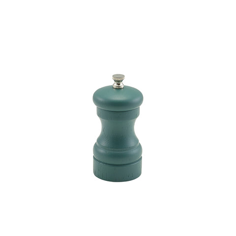Olive Green Wooden Salt/ Pepper Grinder 10cm