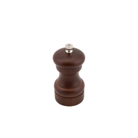 Genware Dark Wood Salt Or Pepper Grinder 10cm