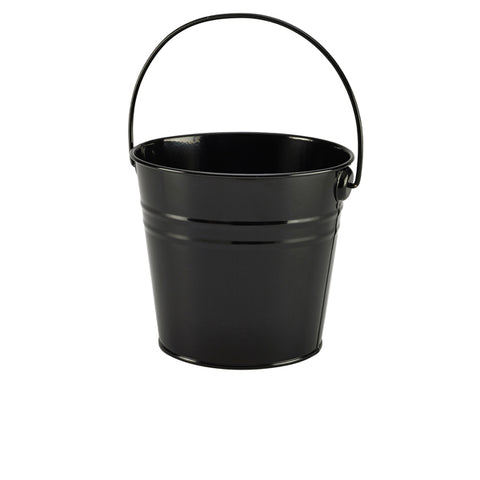 Stainless Steel Serving Bucket 16cm Dia Black