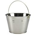 Stainless Steel Serving Bucket 25cm Dia
