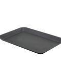 GenWare Black Vintage Steel Tray 31.5 x 21.5cm - Pack 1