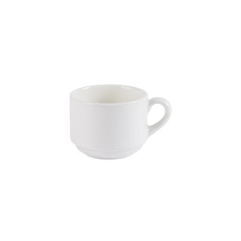 Stacking Tea Cup 230ml/23cl/8oz - Pack 6