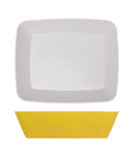 Lemon Yellow Seville Melamine GN1/2 Deep Dish 32.5 x 26.5 x 8cm