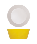 Lemon Yellow Seville Melamine Bowl 26.5 x 10cm