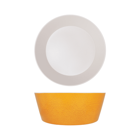 Orange Seville Melamine Bowl 26.5 x 10cm