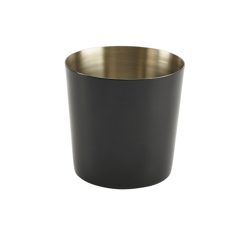 Black Stainless Steel Serving Cup 8.5 x 8.5cm
