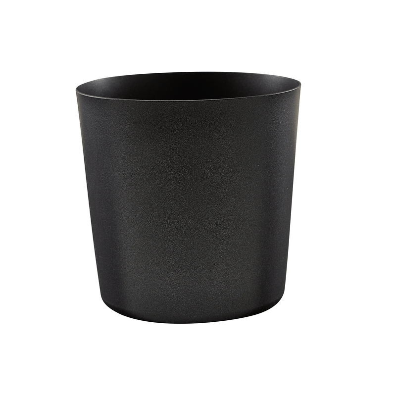 GenWare Metallic Black Serving Cup  8.5 x 8.5cm