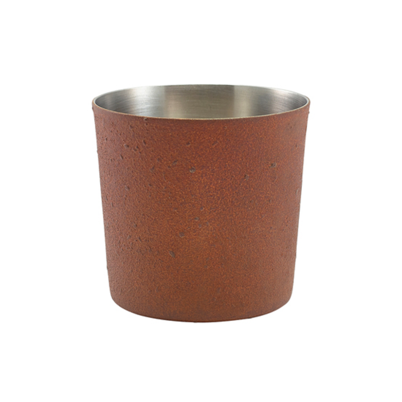 GenWare Rust Effect Serving Cup 8.5 x 8.5cm