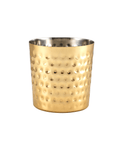 GenWare Gold Plated Hammered Serving Cup 8.5 x 8.5cm