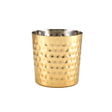 GenWare Gold Plated Hammered Serving Cup 8.5 x 8.5cm