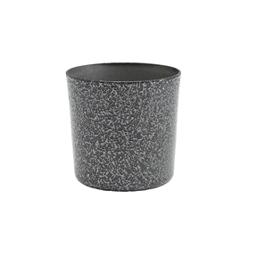 Stainless Steel Serving Cup 8.5 x 8.5cm Hammered Silver