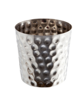 Hammered Stainless Steel Serving Cup 8.5 x 8.5cm