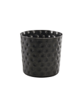 GenWare Black Vintage Steel Hammered Serving Cup 8.5 x 8.5cm - Pack 12