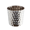 Hammered Stainless Steel Serving Cup 8.5 x 8.5cm