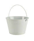 Stainless Steel Serving Bucket 25cm Dia White - Pack 1