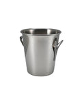 S/St. Wine Bucket Tulip Design -St/St Handles