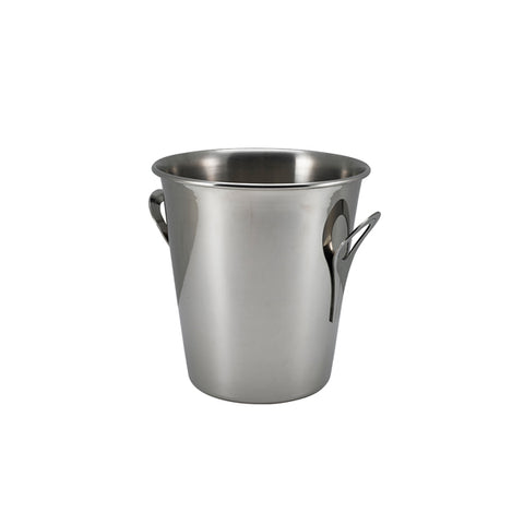 S/St. Wine Bucket Tulip Design -St/St Handles