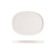 Genware Porcelain Oval Presentation Plate 30cm/ 12" - Pack 4