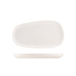Genware Porcelain Organic Rectangular Plate 34cm/ 13" - Pack 6