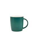 GenWare Porcelain Matt Teal Cosy Mug 35cl/ 12.3oz - Pack 6