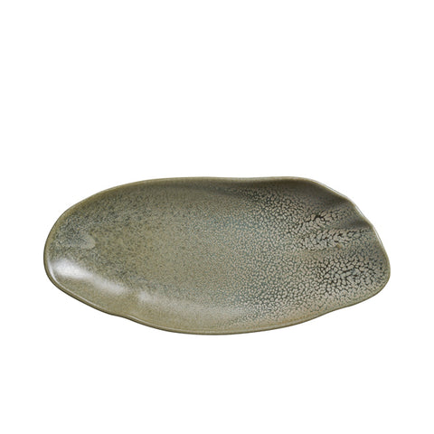 Adelfa Tone Rectangular Plate 36cm - Pack 6