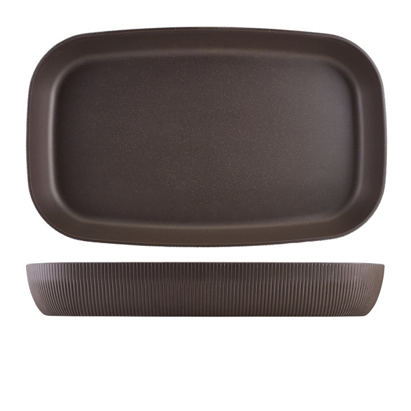 GenWare Melamine Black Aria Deep Dish GN 1/1 - Pack 1