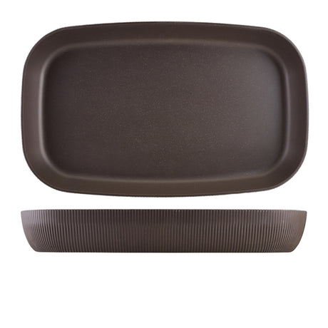 GenWare Melamine Black Aria Deep Dish GN 1/1 - Pack 1