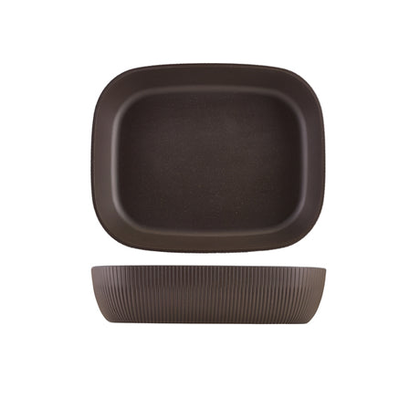 GenWare Melamine Black Aria Deep Dish GN 1/2 - Pack 1