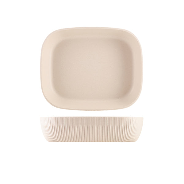 GenWare Melamine White Aria Deep Dish GN 1/2 - Pack 1