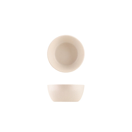GenWare Melamine White Aria Buffet Bowl 17 x 7.5cm - Pack 1