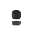 GenWare Melamine Black Aria Square Buffet Bowl 18.5cm - Pack 1