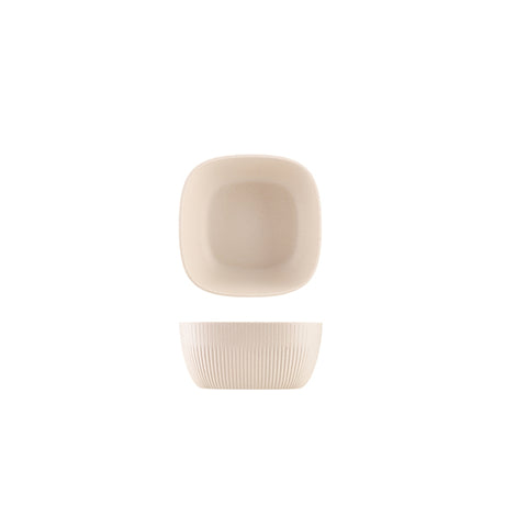 GenWare Melamine White Aria Square Buffet Bowl 18.5cm - Pack 1