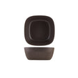 GenWare Melamine Black Aria Square Buffet Bowl 25cm - Pack 1